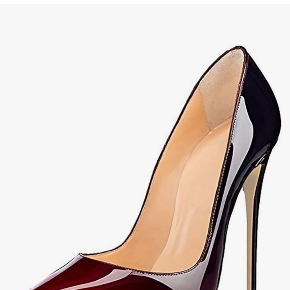 COLETER Ombre High Heels Pointed Toe Dress Shoes Stiletto Size 7 - Picture 9 of 9